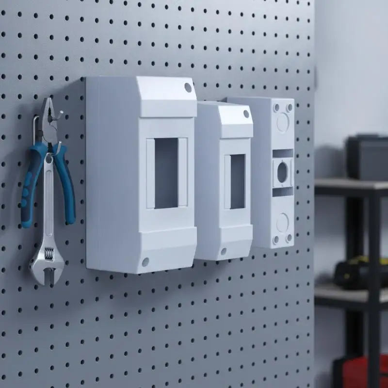 Shockproof ABS Switch Enclosure Box 1-8P Circuit Breaker Protection for Commercial Space Electrical Retrofit