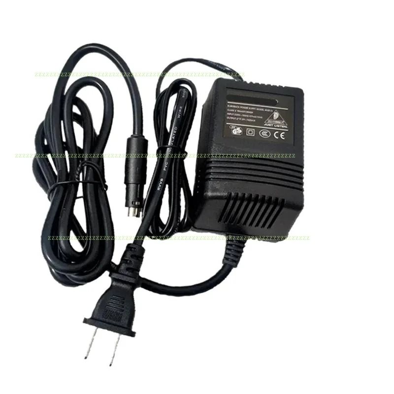 Z Novo EUA para misturador BEHRINGER UB502 802 MX602A/ 1002 1202 XENYX adaptador de alimentação externo 3 pontos 220v