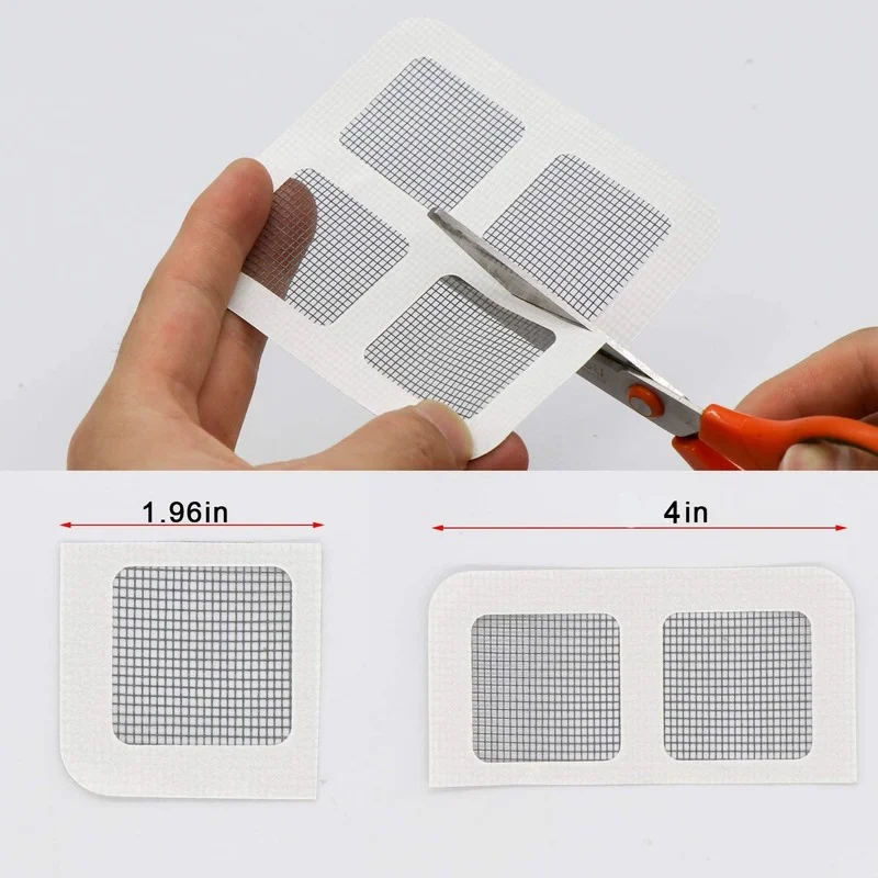 Fixed Mesh Window Indoor Mosquito And Fly Screen Window Household Adhesive Anti Mosquito And Fly Screen Window Sticker