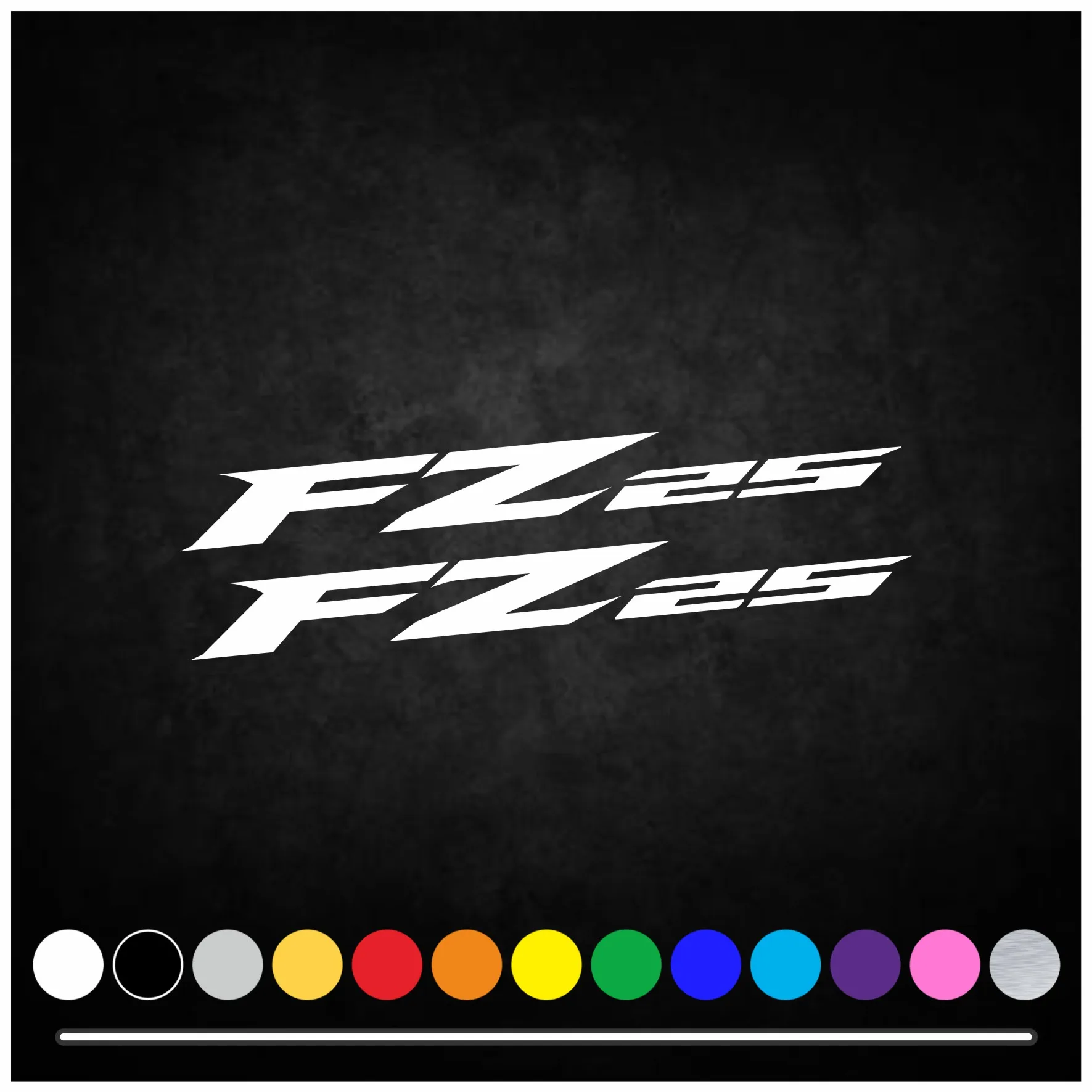 لياماها FZ25 FZ-25 دراجة نارية هدية الجسم ملصق الجسم الديكور خزان الوقود محرك شعار هدية خوذة الزجاج الأمامي ملصق