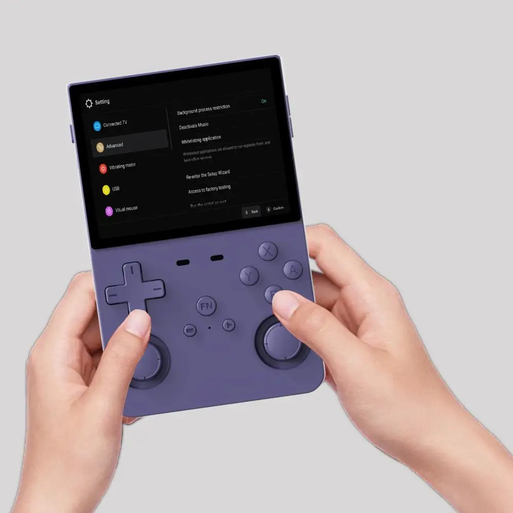 128GB/64GB ل L35 ريترو وحدة تحكم ألعاب فيديو محمولة نظام لينكس 3.5 بوصة IPS شاشة المحمولة جيب مشغل فيديو ألعاب Z1J1 #3