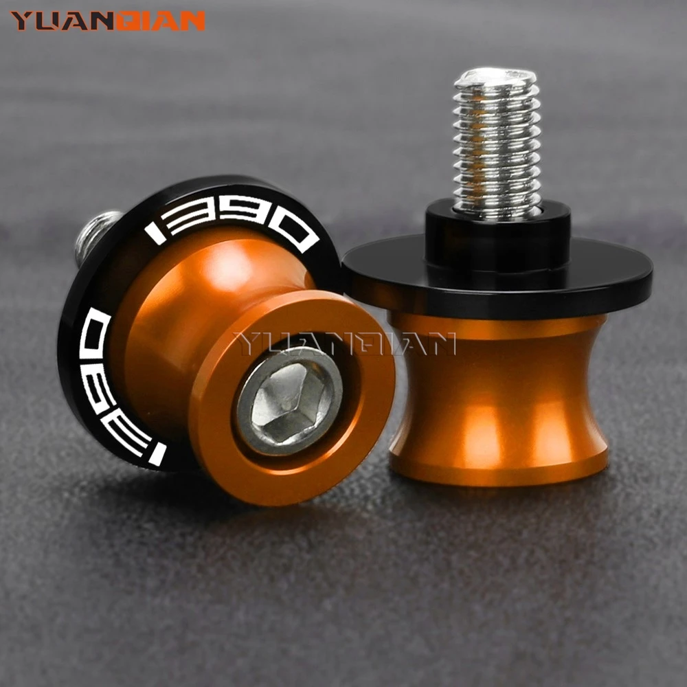 SuperAdventure1390 S/R EVO Motorcycles Swingarm Spools Rear Stand Screws Sliders For 1390 Super Adventure S R Evo 2025 2026 2027