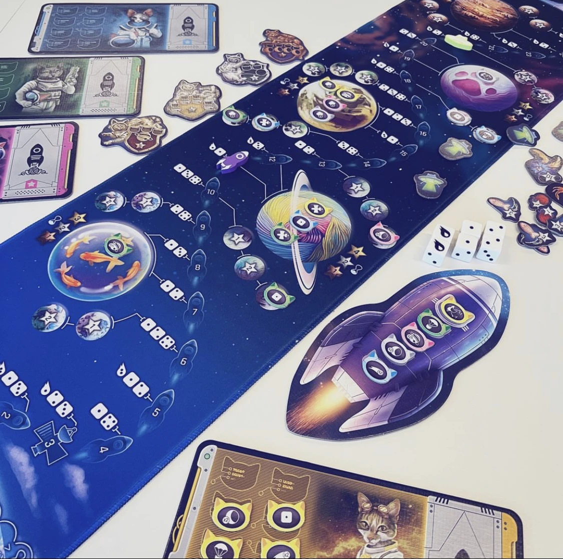 Mlem-スペース代理店ボードゲーム、2〜6人のプレーヤー、家族、パーティー、楽しいテーブルゲーム、友達のエンターテインメント、戦略ゲーム