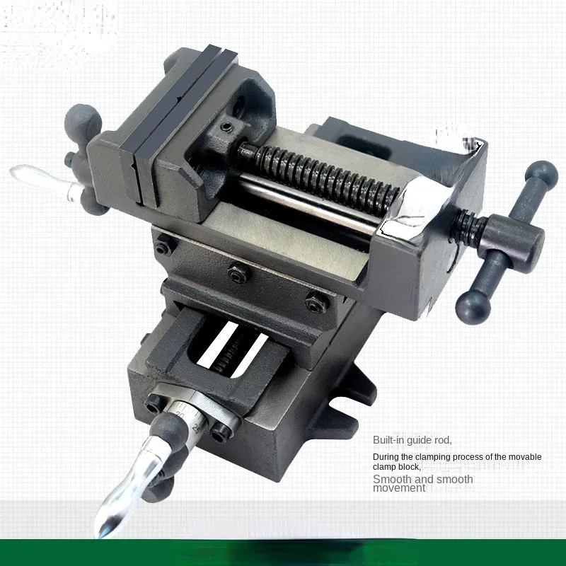 Flat vise, table drilling, milling machine, heavy-duty work vice