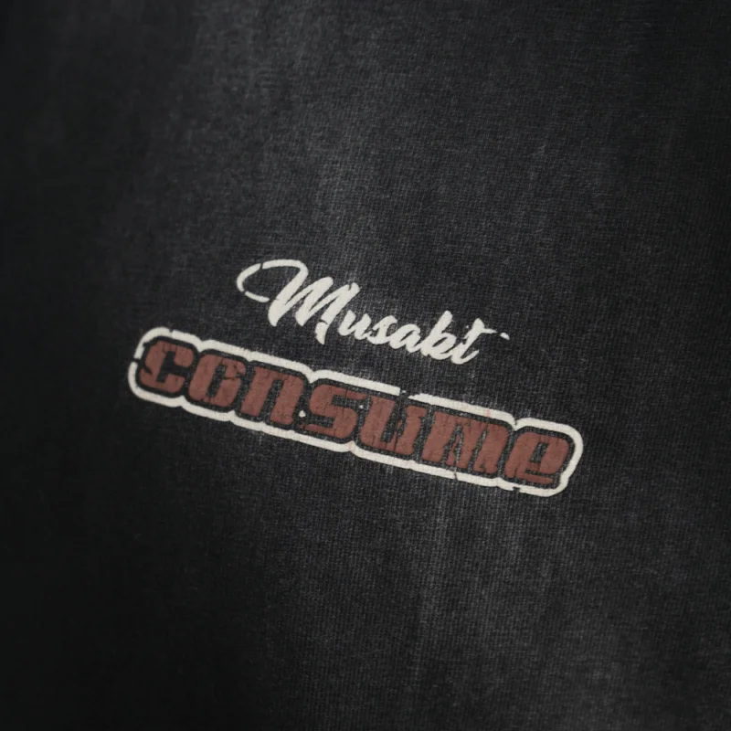 تي شيرت بدون أكمام للرجال صيفي فضفاض كاجوال متعدد الاستخدامات ماركة عصرية بدون أكمام تي شيرت رياضي أنيق للشارع #5