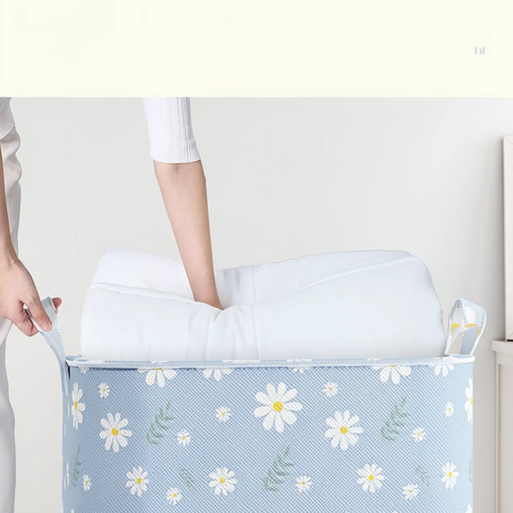 Space Saving Storage Bag Large Quilt Organizer Breathable Non Woven Fabric For Zimoo Closet Moving Packing Wardrobe Case