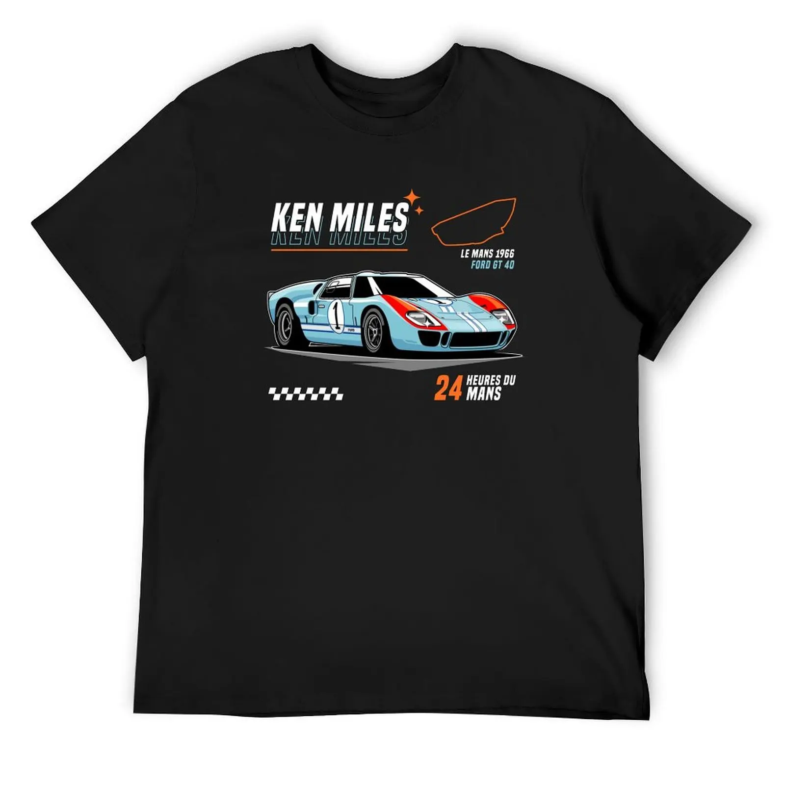 포드 GT40 - Ken Miles Le Mans 1966 티셔츠
