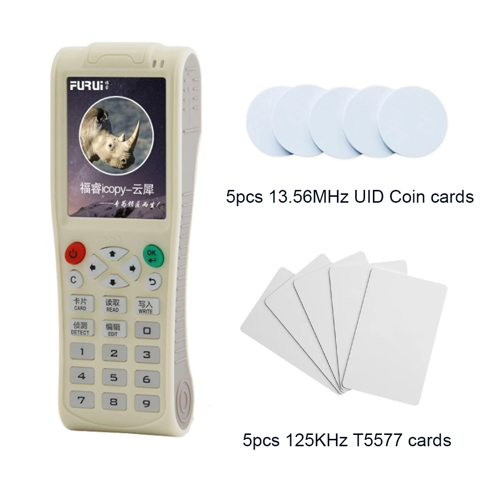 New ICopy8  Reader IC13.56MHZ Upgraded Version Full Decode Function Smart Card  Machine RFID NFC Copier Reader Writer Duplicator