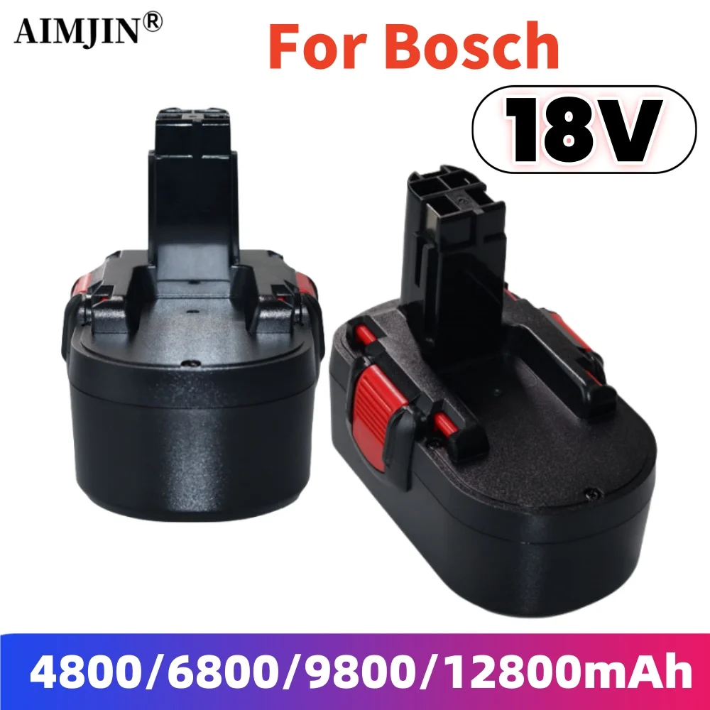 

4.8/6.8/9.8/12.8Ah 18V Ni-MH Rechargeable Battery Replacement for Bosch Electric drill screwdriver GSR 18VE-2 PSB