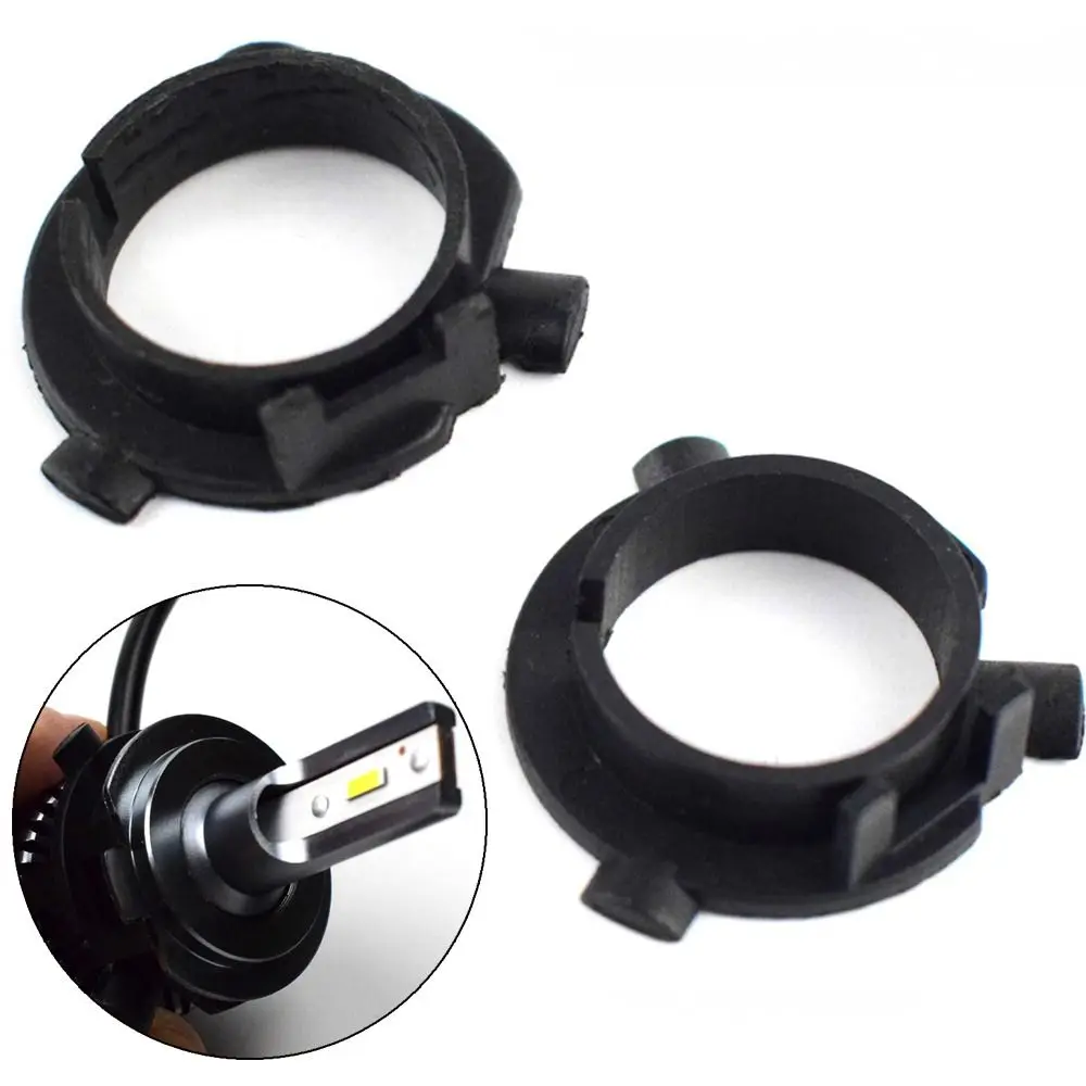 2Pcs/Set H7 LED Holder Universal Headlight Base Headlamp Retainer Auto Car Bulb Socket Adapter Mount Stand Deck Retainer