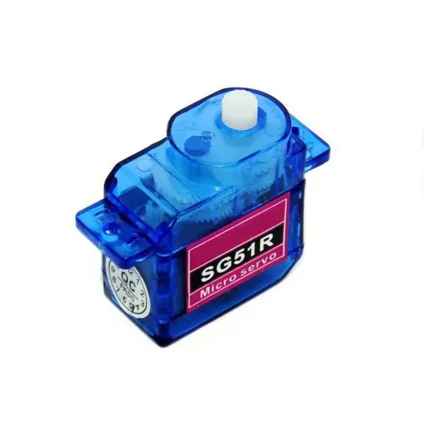 5 STKS SG51R 5g Plastic Gear Digitale Micro Servo