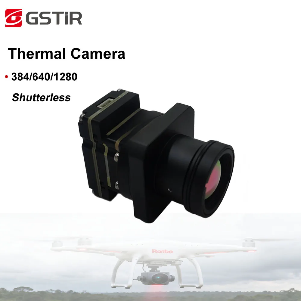 19mm Gstir ISE612 640/384 Thermal Camera 13/19/35/50mm CVBS/USB/UVC/BT656/MIPI Output Infrared Imaging Module For Thermal Scope