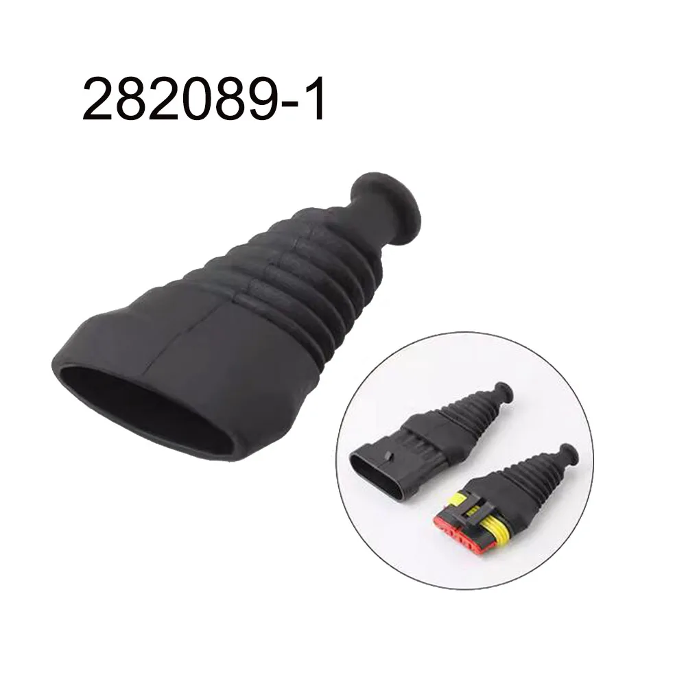 

200PCS 282089-1 New energy auto seal rubber automotive Waterproof 5 pin connector terminal plug pin socket