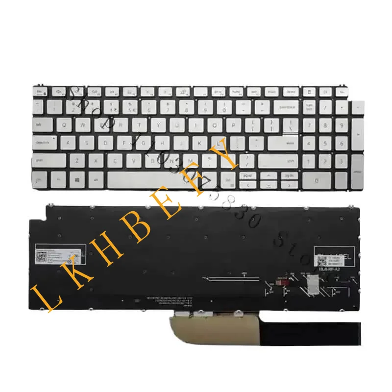 

New Keyboard with backlit for 15-7591 7590 5593 5598 5590 5584 5594 P42E P88F P90F €€