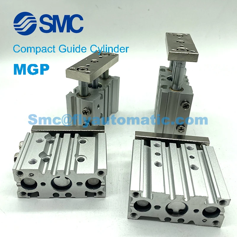 SMC MGPM32/40/50/63 Pneumatic Compact Guide Cylinder MGPM32/40/50/60-25/30/40/50/75/100/150/200/250/300 Z