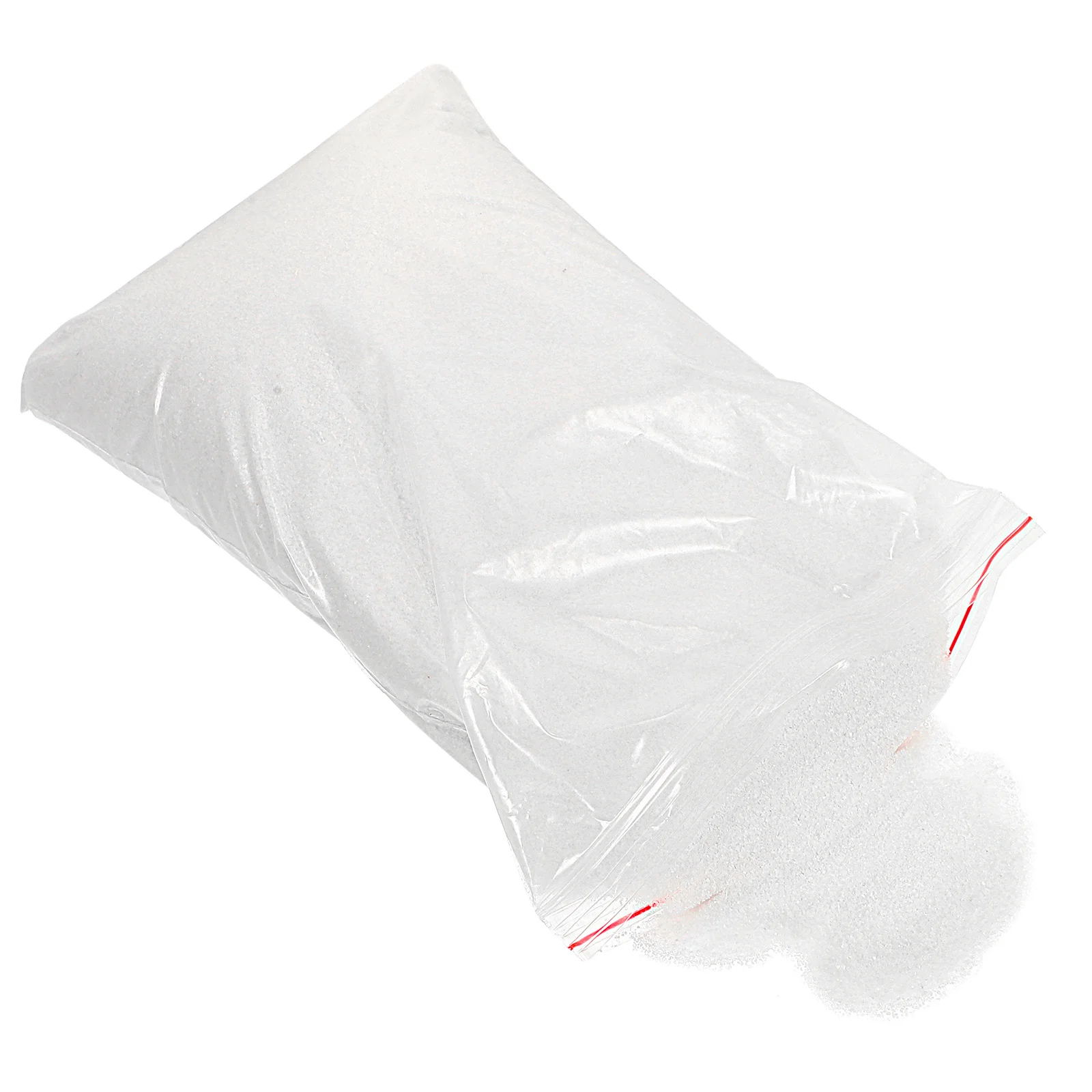 1 حقيبة رمل كوارتز طبيعي ناعم لمشاريع طاولة الرمل اليدوية ديكور أبيض للمناظر الطبيعية الصغيرة توريد المواد الفنية