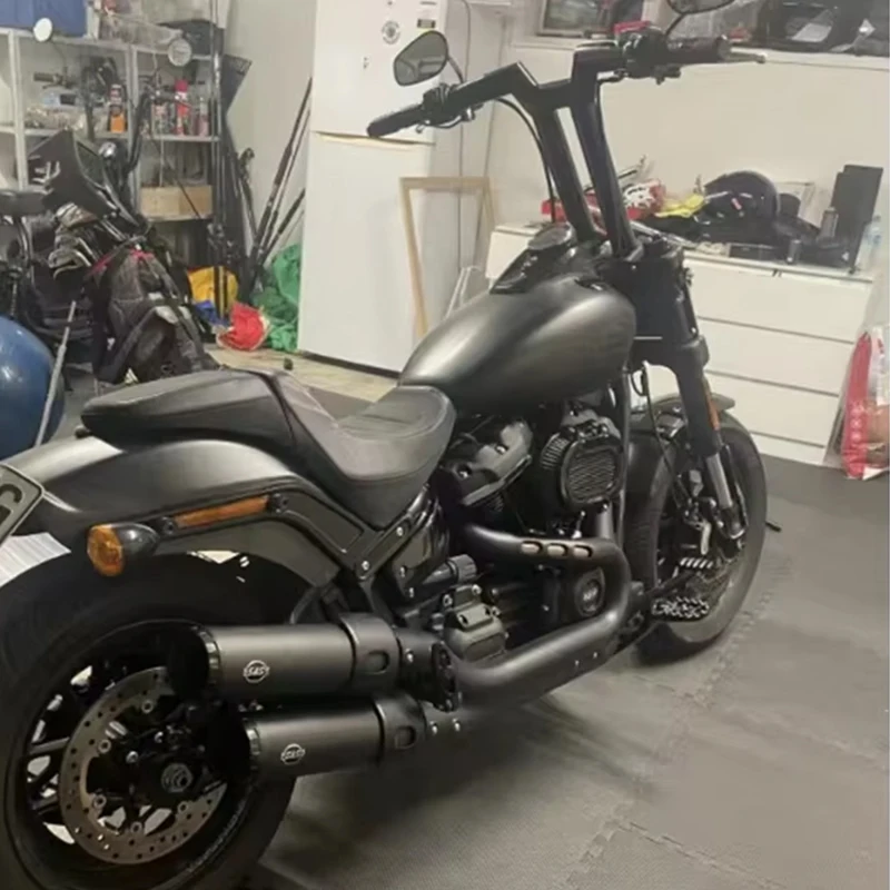 تعديل 2 بوصة مخصص نموذج T بار المقاود ل هارلي متوافق مع دانا Loway S/XL883/XL1200/ليلة لوثر اللوثران #4