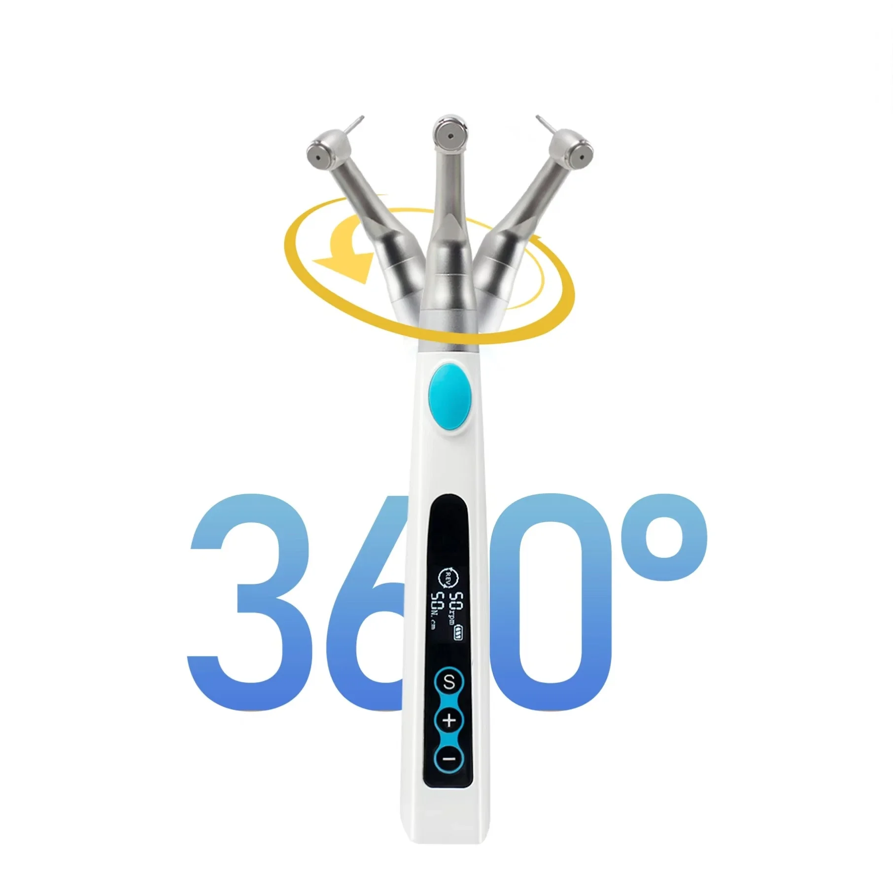 Cordless Rechargeable Implant Torque Wrench with 16 Universal Screwdrivers