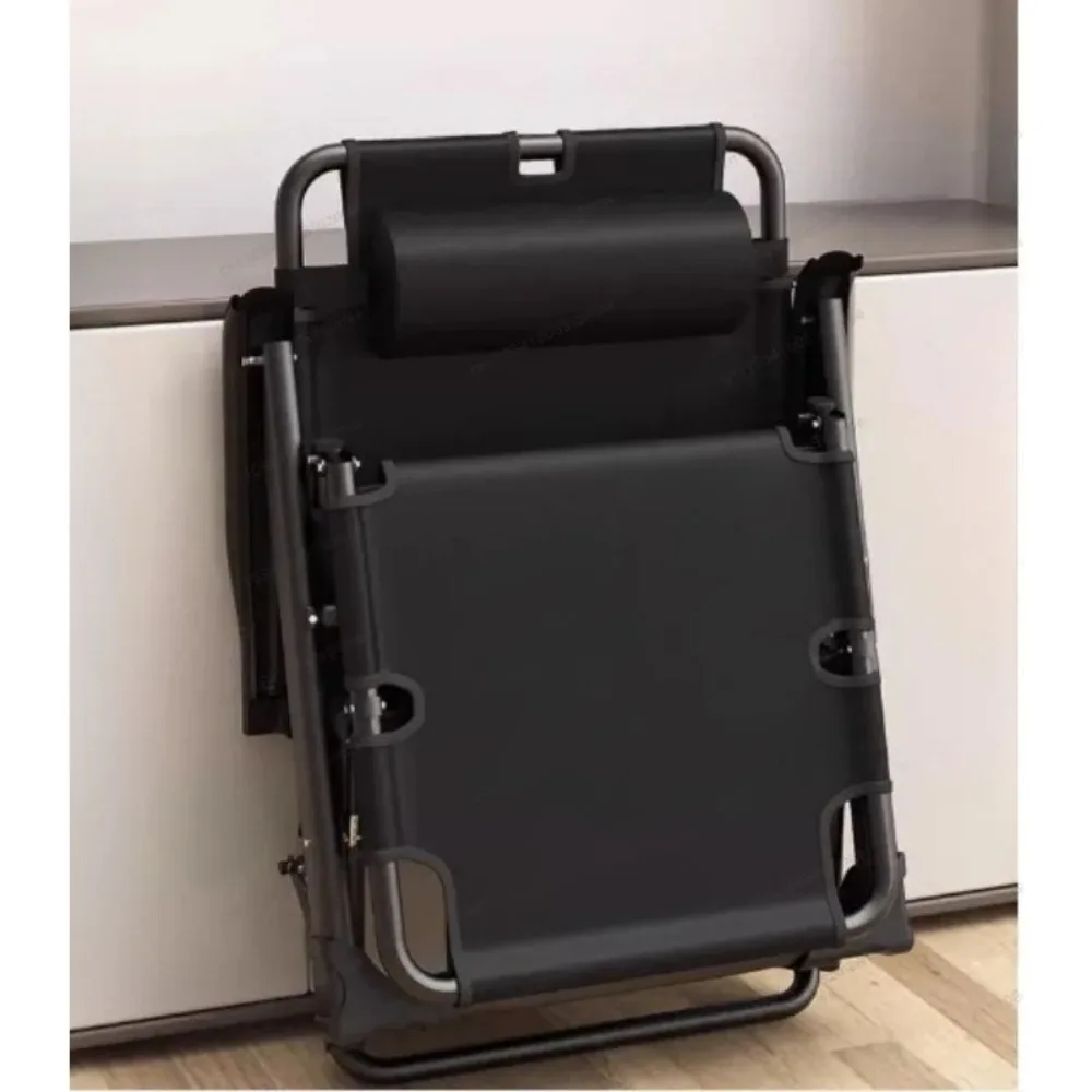 Cama Plegable para Acampar, Cama Individual para Siesta en la Oficina o en Casa, Silla Reclinable Multifuncional para Adultos