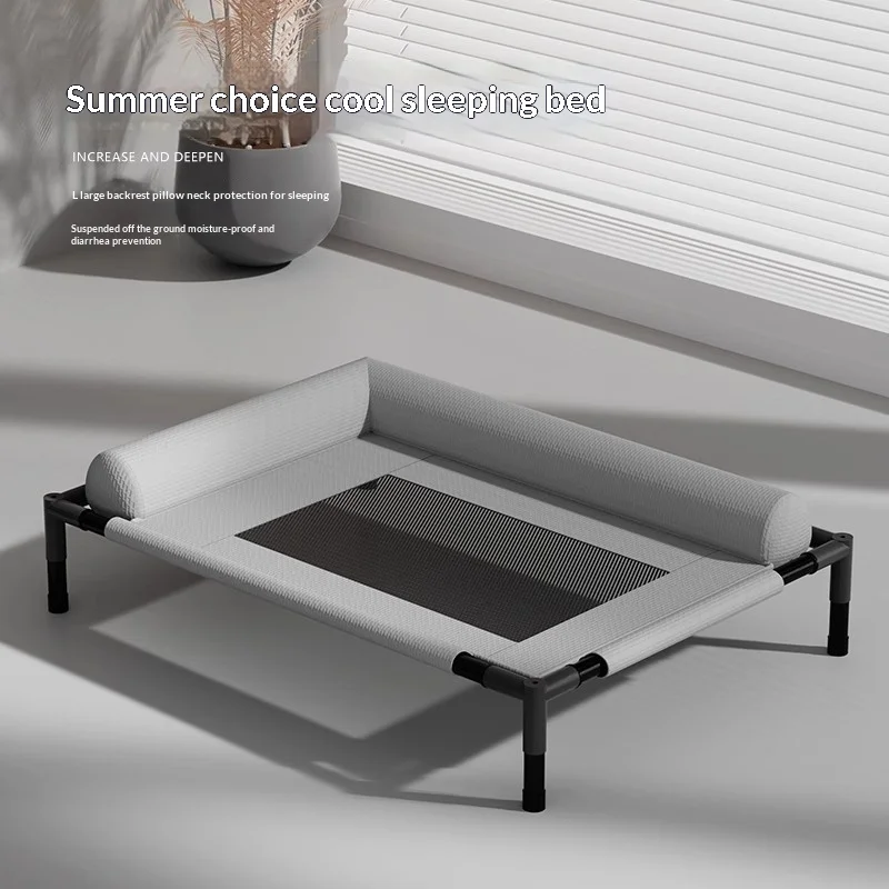 Cama elevada impermeable desmontable para gatos y perros - imagen 4