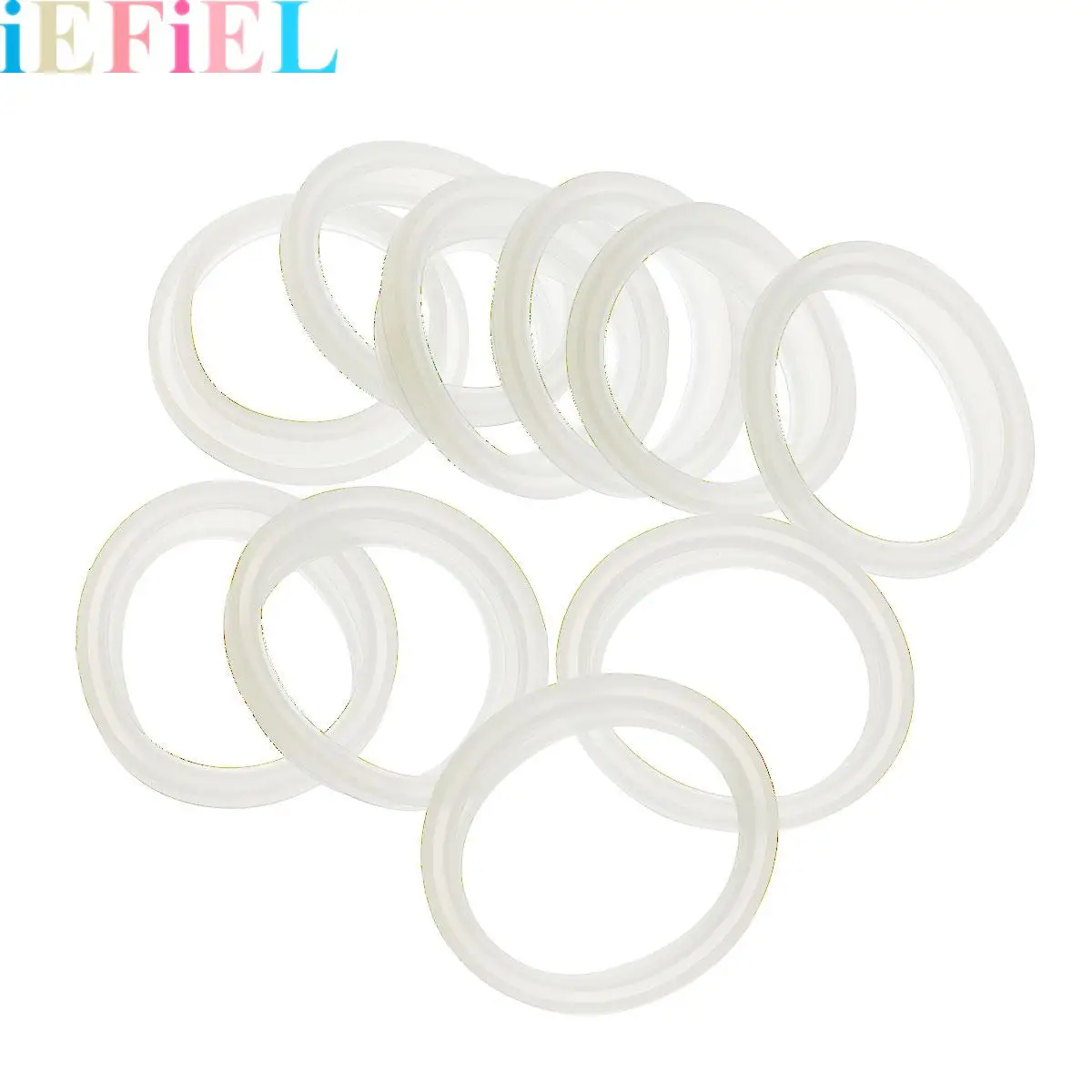 10Pcs Silicone Gasket Sealing O-Rings Gaskets for 4/4.5cm Vacuum Bottle Cover Stopper Thermal Cup Lids Travel Bullet Flask Cover