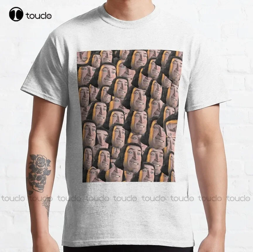 Lord Farquaad Classic T-Shirt Collared Shirts For Women Custom Aldult Teen Unisex Digital Printing Tee Shirt Xs-5Xl New Cotton