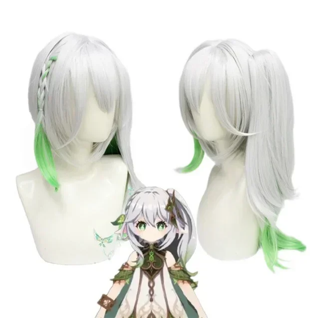 DJFOG Disfraz De Cosplay De Nahida – Traje Completo De Genshin Impact Para Mujeres Y Niñas, Ideal Para Halloween Y Convenciones