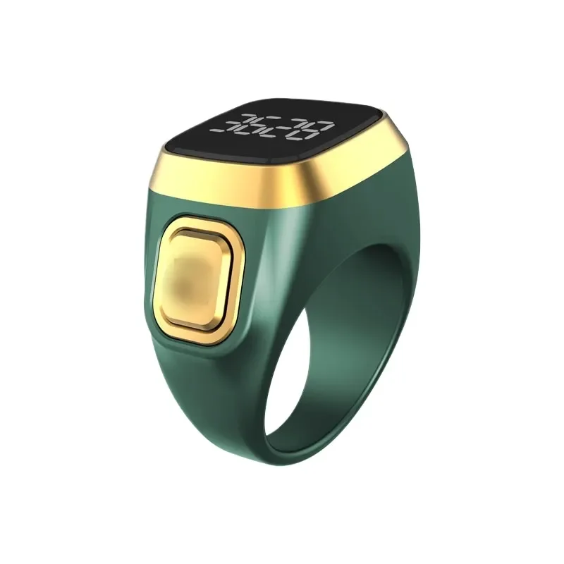 Smart Ring Digital Counter Manual Clicker Visual Display Hand Press Rechargeable Electronic Tally Jewelry for Adults Kids