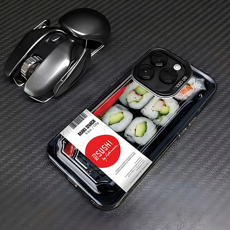 Sushi Lunch Box Fashionable Design Phone Case Suitable for iPhone