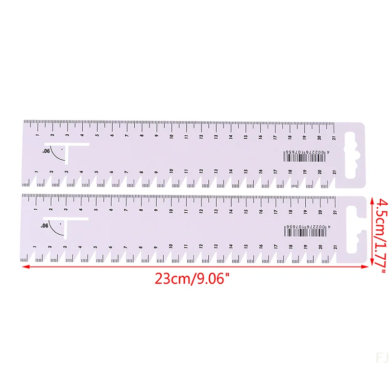 [YU]1PC DIY Sewing Patchwork Ruler Ultrathin Soft 21cm Quilting Sewing Tools