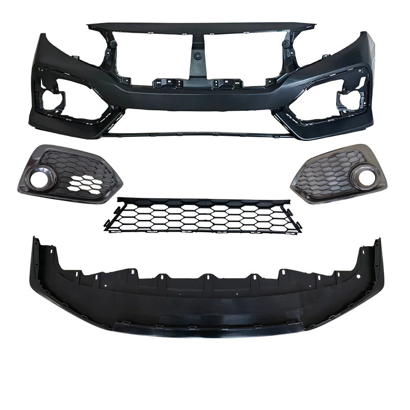 High quality car bumpers with grille for 16-20 Tenth Generation Hondas Civics modified Old style Si Body kit