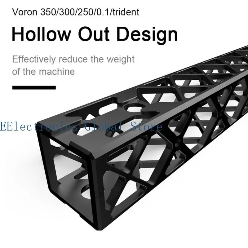 

462B 2.4 Part Full Metal Gantry Upgraded 330mm/380mm/430mm Hollow High Gantry 3D Printer Part Accessories