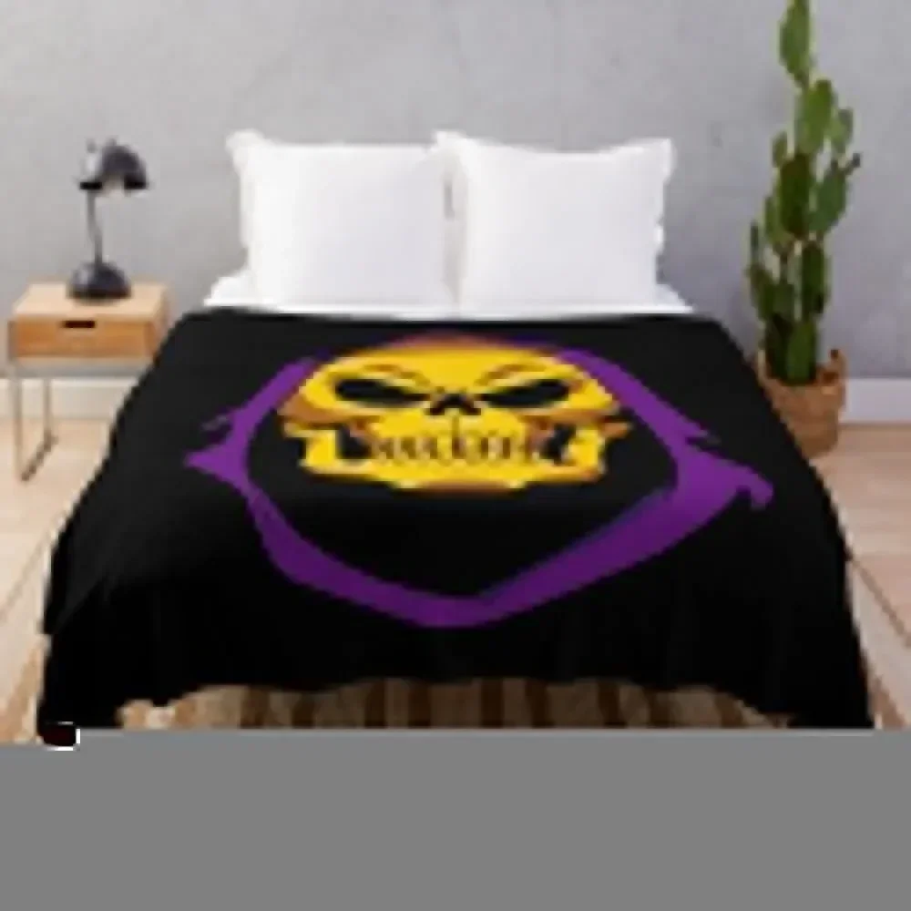 Skeletor Throw Blanket Hairy Weighted for sofa Single Blankets