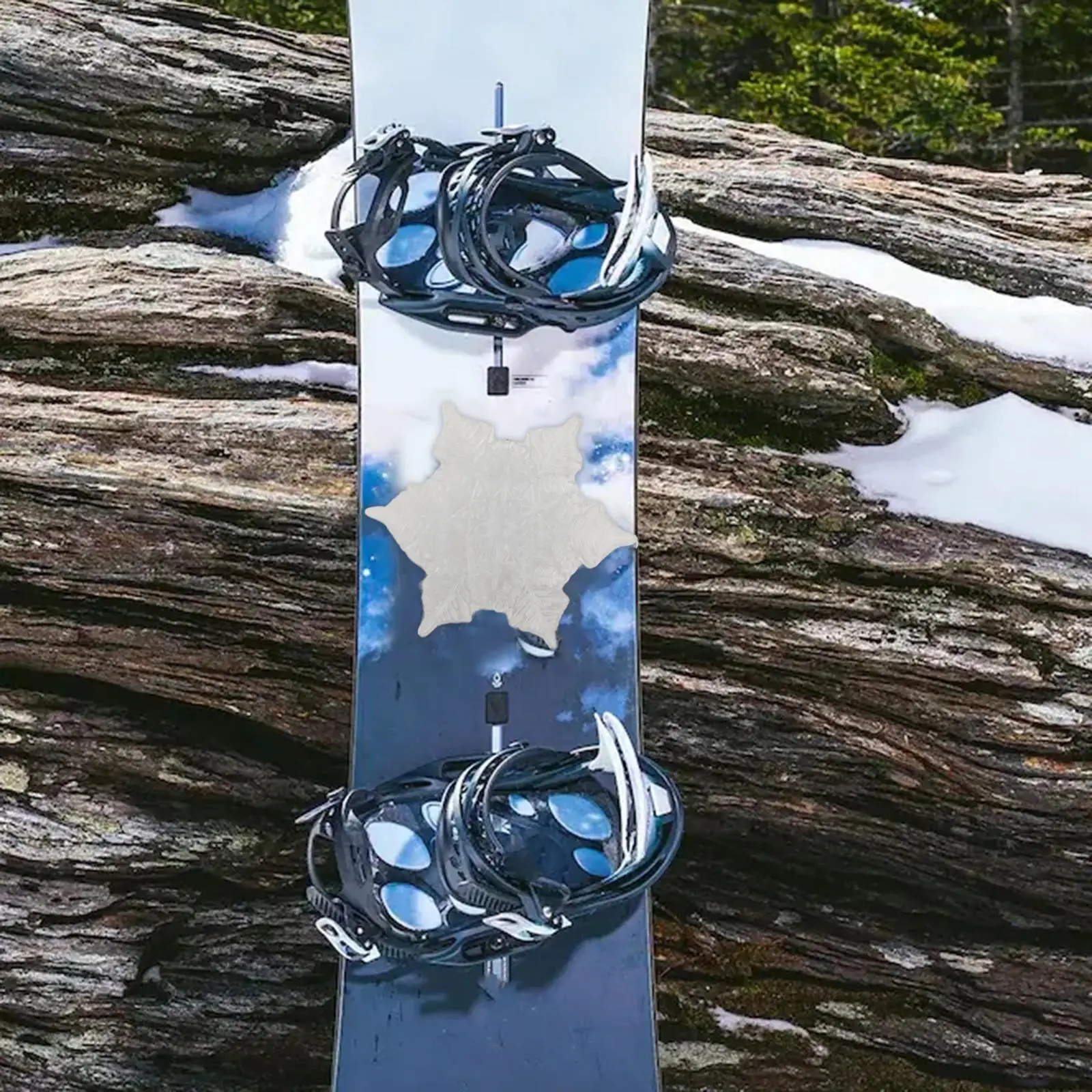 

Накладка на сноуборд с 3D-образным дизайном, портативная противоскользящая накладка на сноуборд для начинающих, зимняя накладка на сноуборд, катание на лыжах