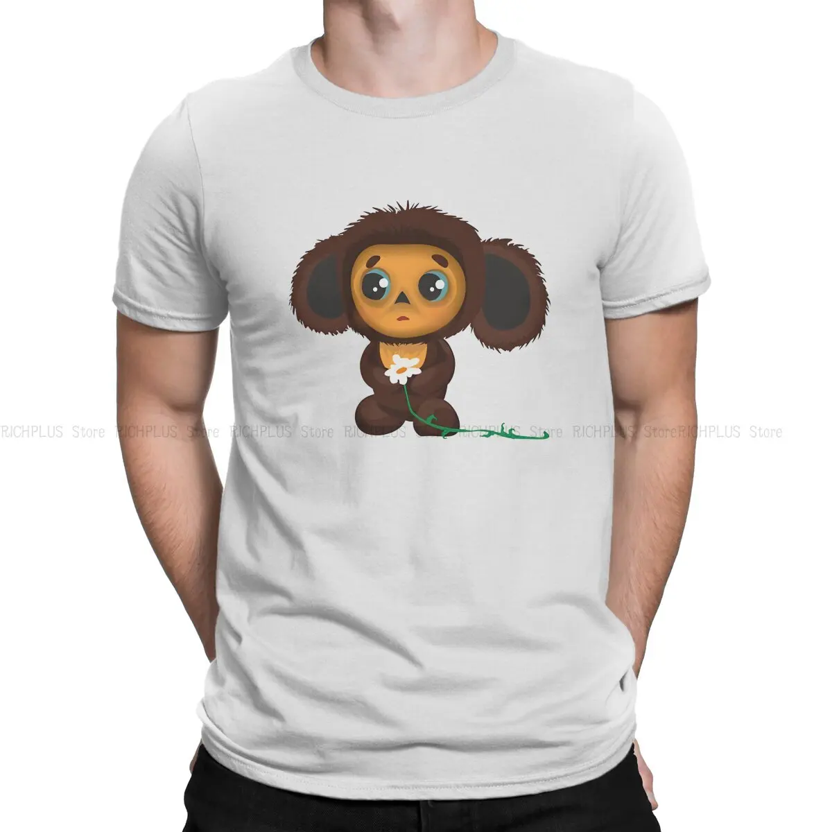 Graphic Special TShirt Cheburashka Cartoon Casual Polyester T Shirt Summer T-shirt For Men Women