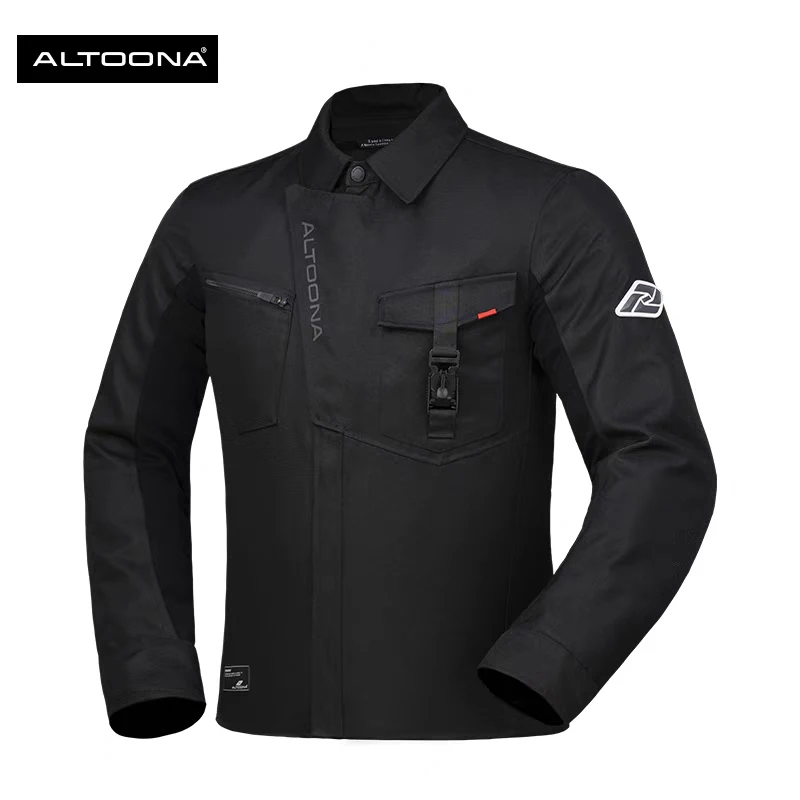 Altoona Motorcycle Winter Jacket Men and Woman Polyester Material Windproof Waterproof Fall Prevention Removable Inner Liner