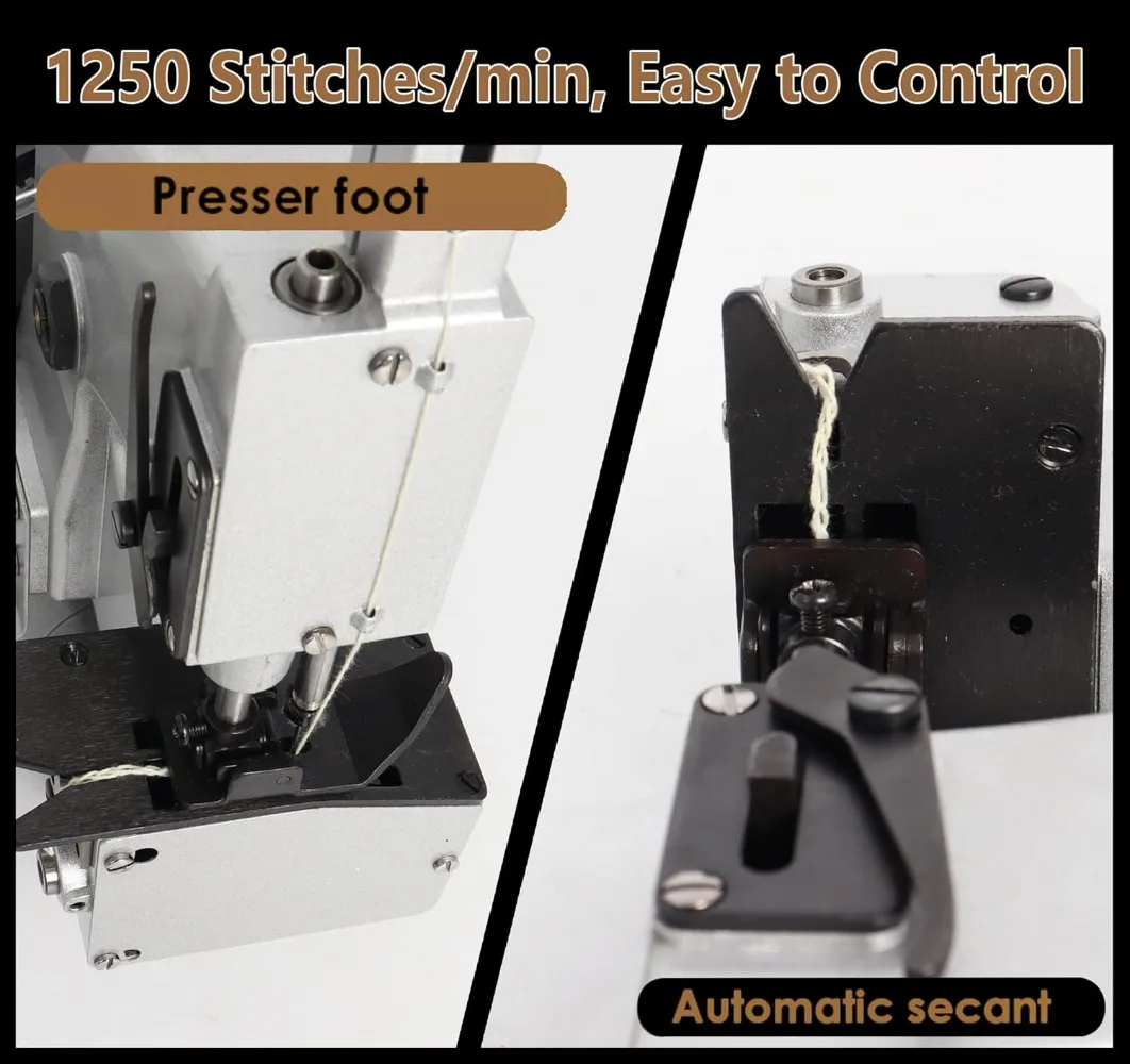 High Quality Electric Portable Tote Bag Closure/Industrial Sewing Machine Electronic Aluminum Electronic Control 8mm 6.5