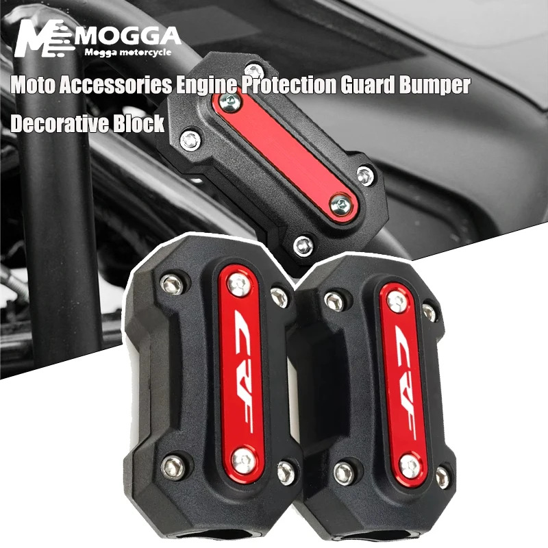 

Moto Accessories For Honda CRF 250 300 450 1100 L/R CRF 1100 Africa Twin CRF300 Engine Protection Guard Bumper Decorative Block