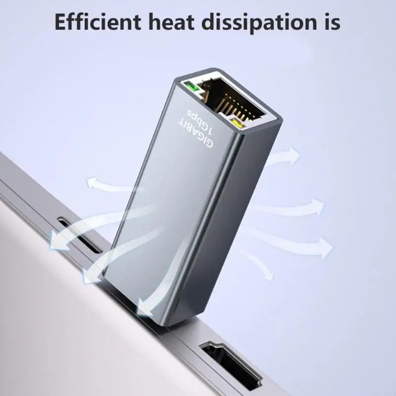 E1PF安定したUSB Cにイーサネットアダプターへの接続高速イーサネットLANケーブル1000Mbps