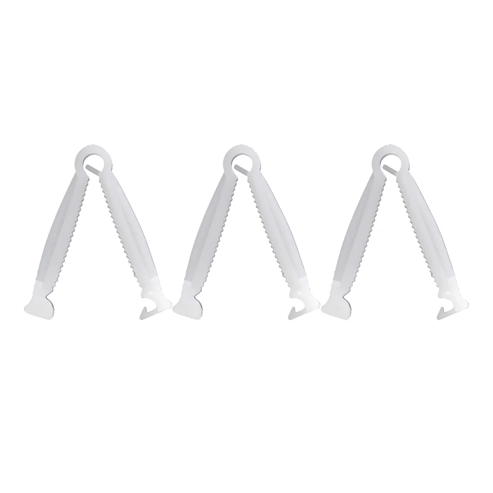 1 Set/100Pcs Disposable Livestock Umbilical Cord Clip Cutting Umbilical Clamp Animal Reproduction Tools (Umbilical Cord Clip for