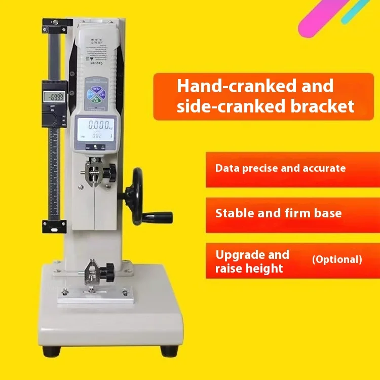 Tensile Compression Testing Machine Test Bench Digital Display Push-pull Force Gauge Bracket Spiral Force Gauge Machine