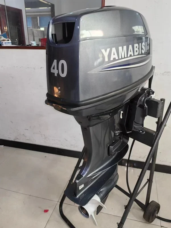 Motor fueraborda para barco, embellecedor de potencia opcional, 703cc, 2 tiempos, 40hp