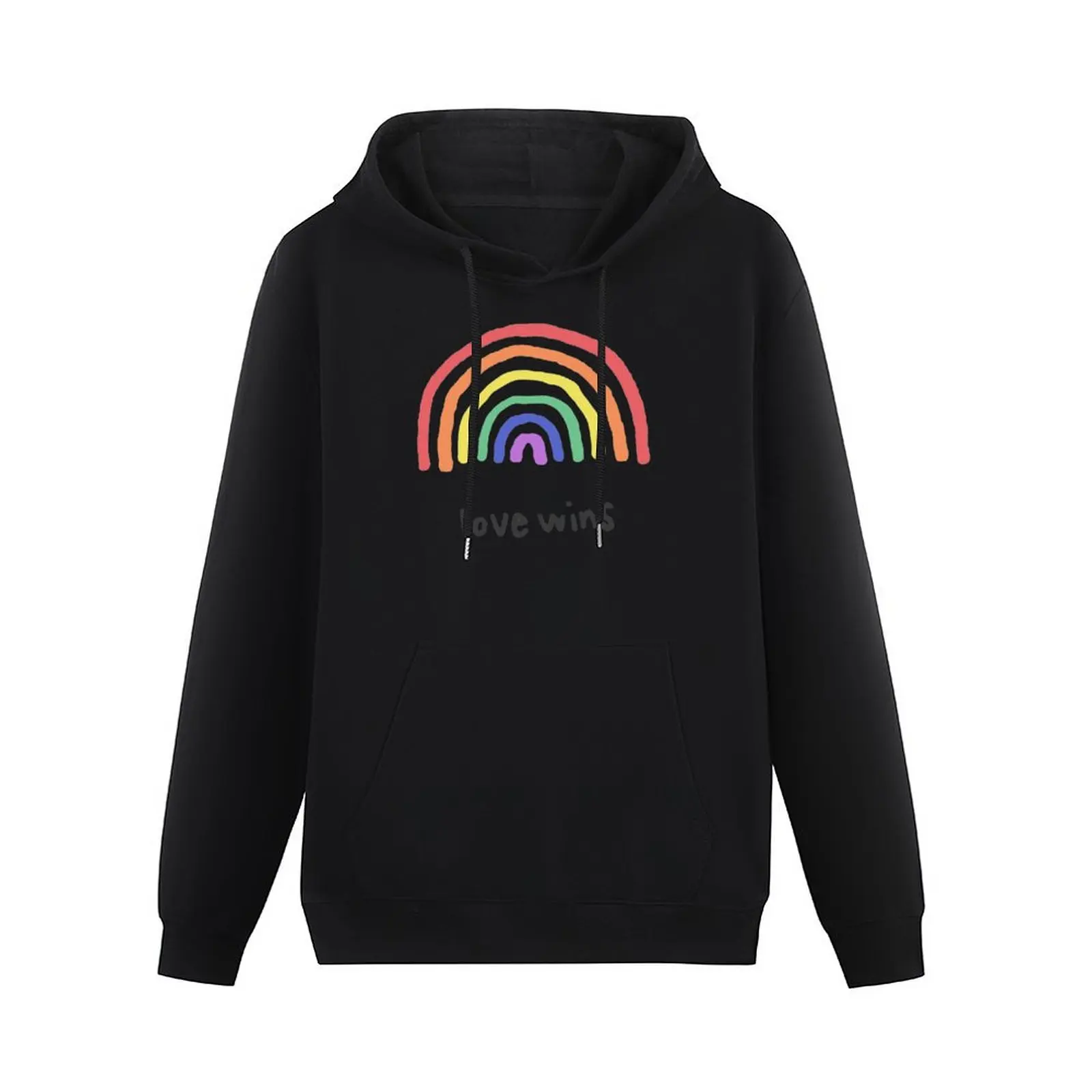 LGBTQA+ PRIDE [Love Wins] Pullover Hoodie autumn new products korean autumn clothes anime hoodie