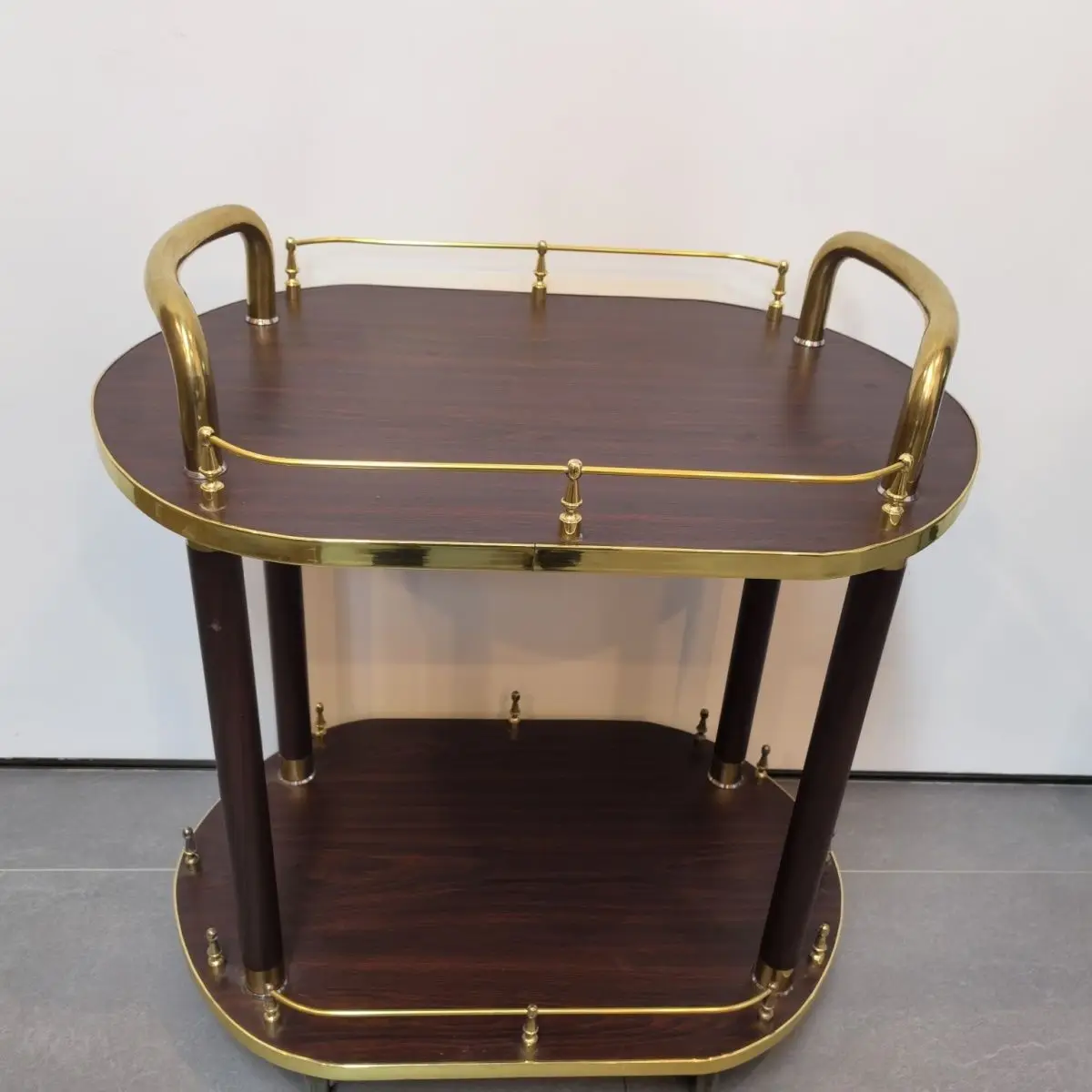 Hotel KTV wine cart 4S shop tea, high-end club snacks birthday cake cart  71 * 47 * 22cm