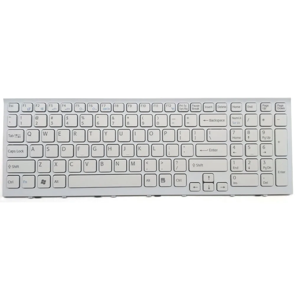 New English Keyboard For Sony Vaio PCG-71811L PCG-71911L PCG-71912L PCG-71913L PCG-71914L Series laptop white US