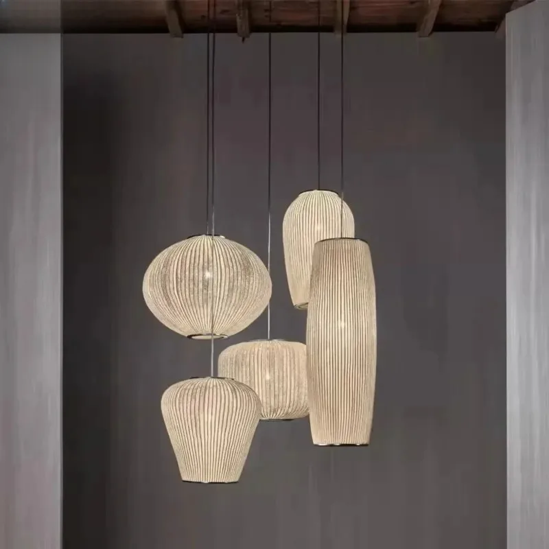 الشمال مصمم E27 الفولاذ المقاوم للصدأ قلادة LED ضوء غرفة المعيشة غرفة نوم دراسة منصة مشروبات غرفة الطعام ديكور المنزل مصابيح معلقة #3