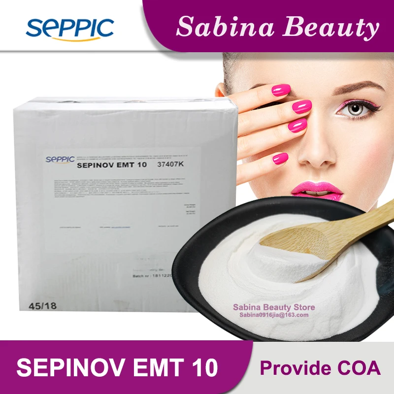 

COSMETIC Ingredient SEPINOV EMT 10 SEPPIC From France Gel Thickening Emulsifier For Skin Care