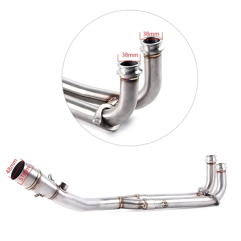 Motorrad Slip On Für Yamaha Tmax 500 530 Yp500 2008-2016 Mit Auspuff Tmax 530 Tamx 500 Motorrad Auspuff volles System