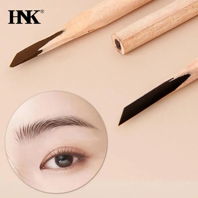 Wooden Eyebrow Pencil Waterproof Eyebrow Pencil Easy To Apply Non-smudging Eyebrow Pencil Long Lasting Cosmetics Makeup