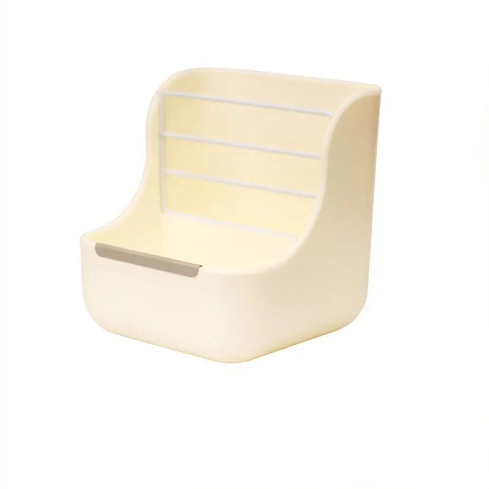 Small Animal Hay Manger Bowl Set For Bunny Chinchilla Guinea Pig Cage Attachment Fixed Feeding Station Food Grass Holder